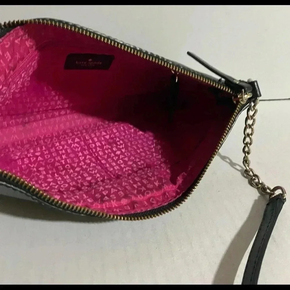 Kate spade black leather crossbody handbag - Picture 8 of 12